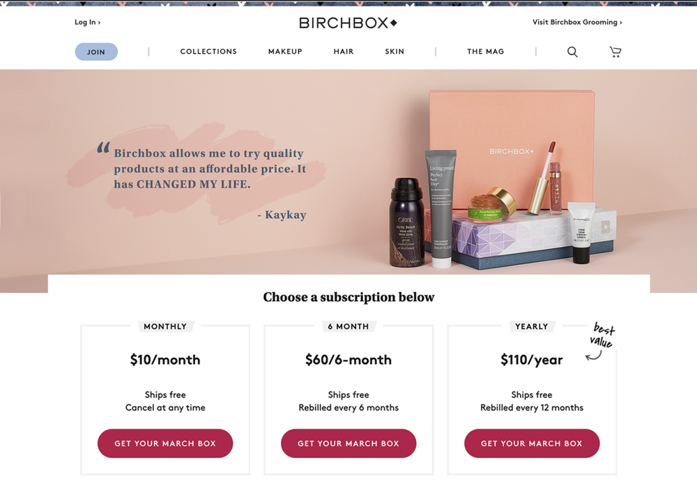 birchbox hero